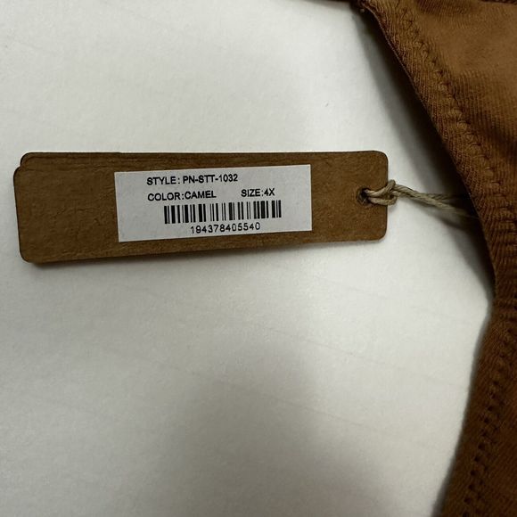 SKIMS | NWT T-STRING CAMEL THONG PANTY - SIZE 4X - Picture 2 of 6